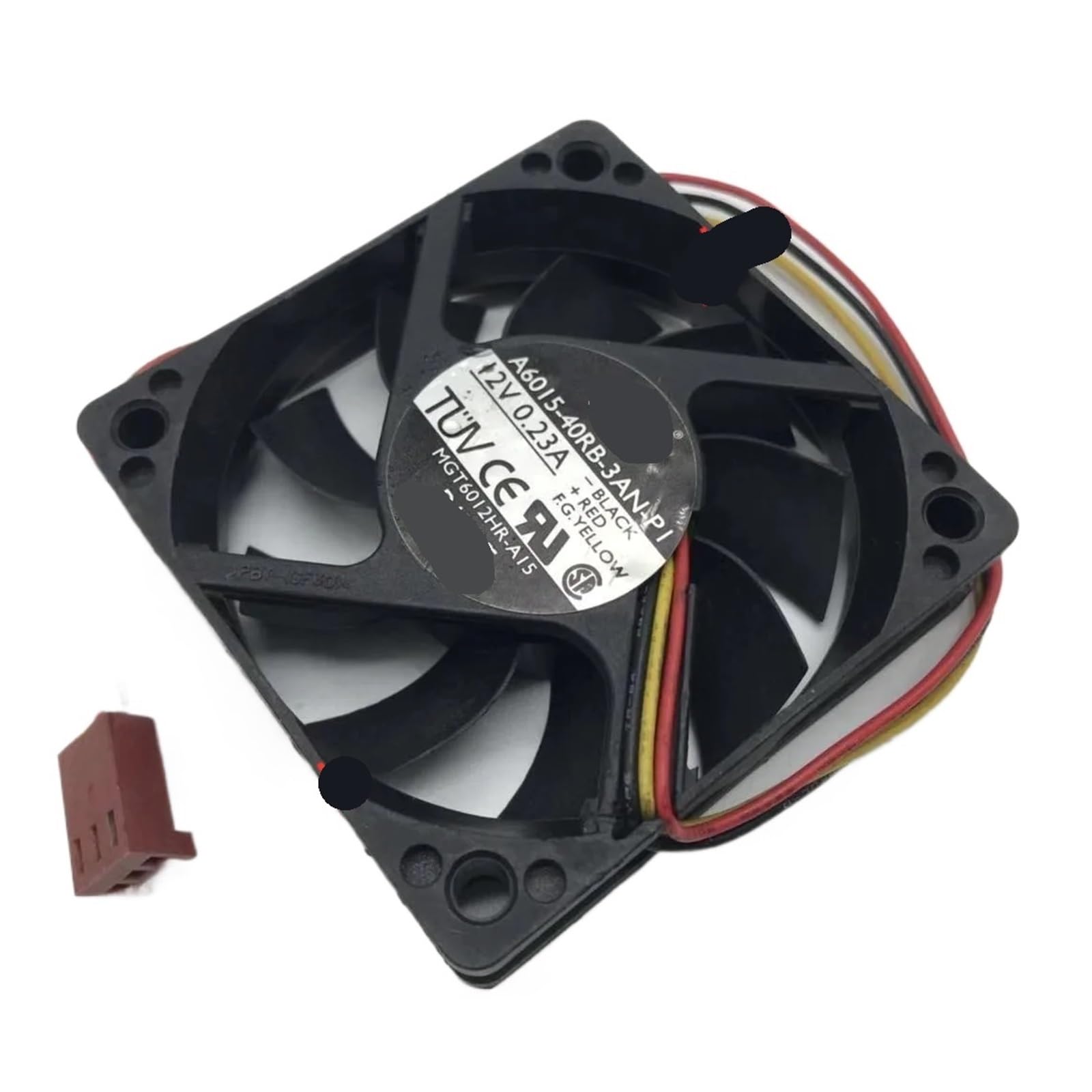 Ventilateur de serveur 12V A6015-40RB-3AN-P1 extracteur d'air pour rack de stockage 3 fils