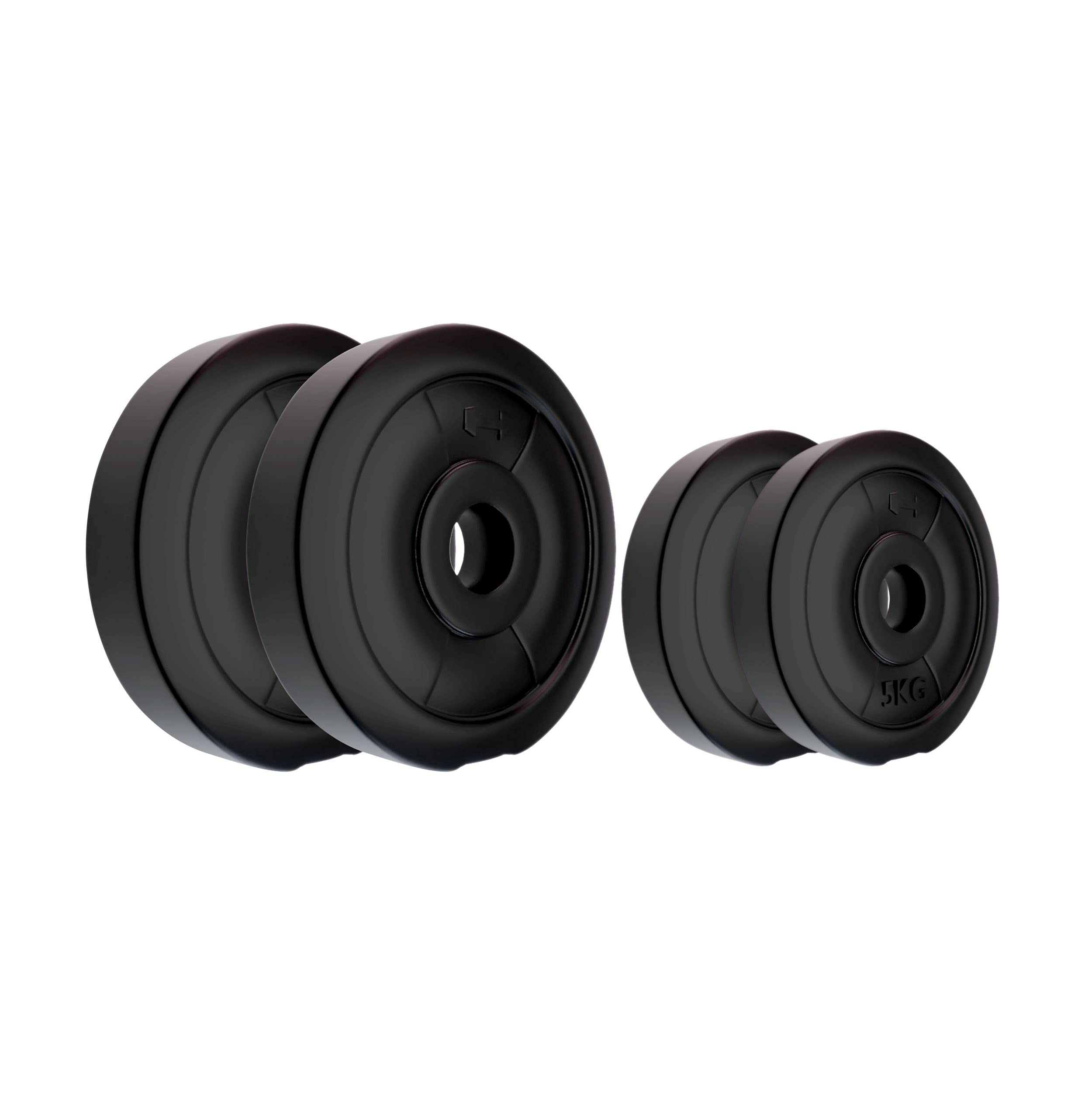 Kore K-PVC-30KG-RW-COMBO (5KGX2 + 10KGX2) Weight Plate, Black (B0937LWTL8) Amazon Price History, Amazon Price Tracker