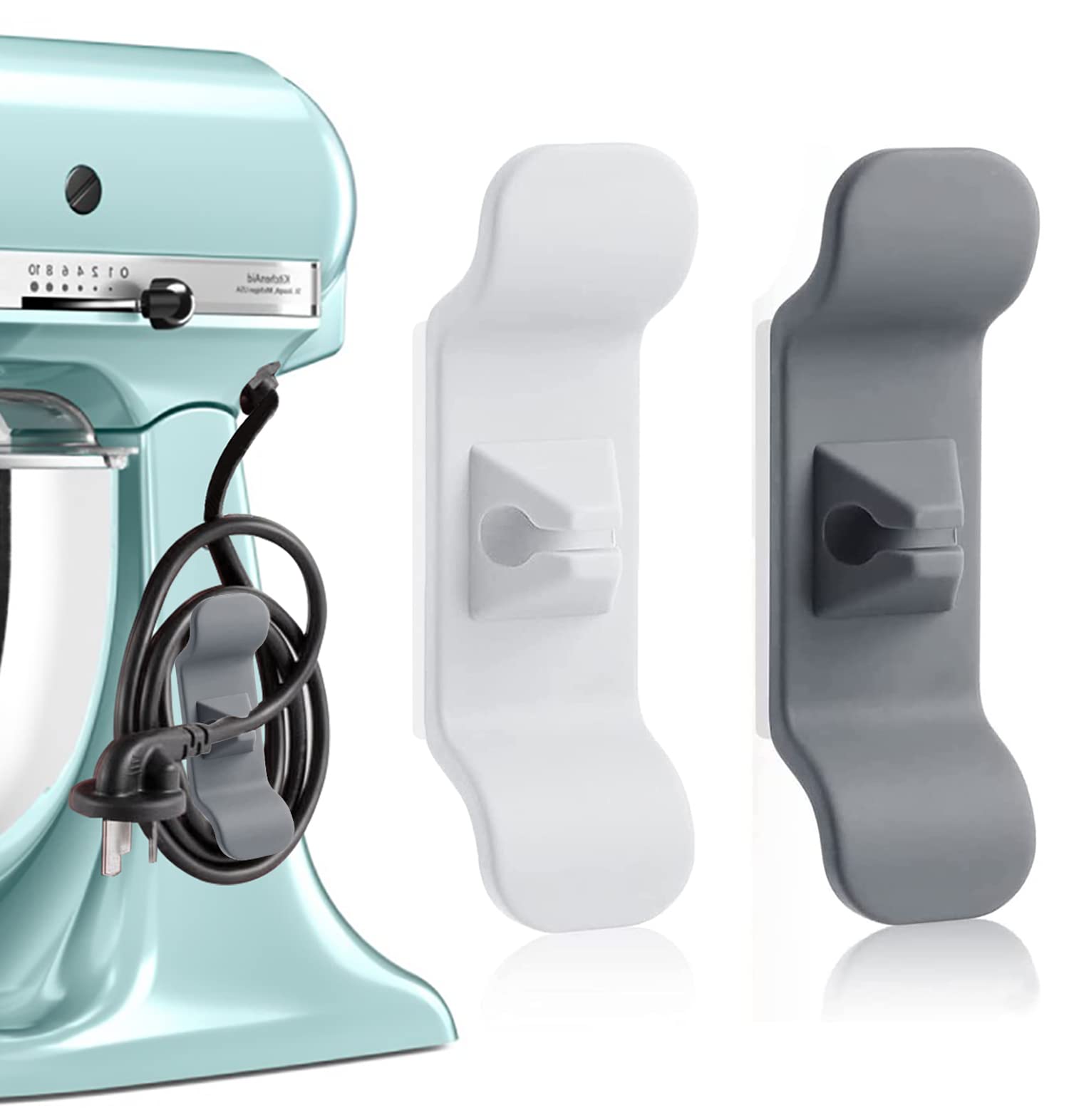 Amazon.com: Cord Organizer for Appliances, Kitchen Mixer Cord Wrapper  Organizer for Clutter Free Kitchen Space, Compatible with Kitchen Stand  Mixers, Coffee Maker, Pressure Cooker and Air Fryer 2Pcs: Home & Kitchen