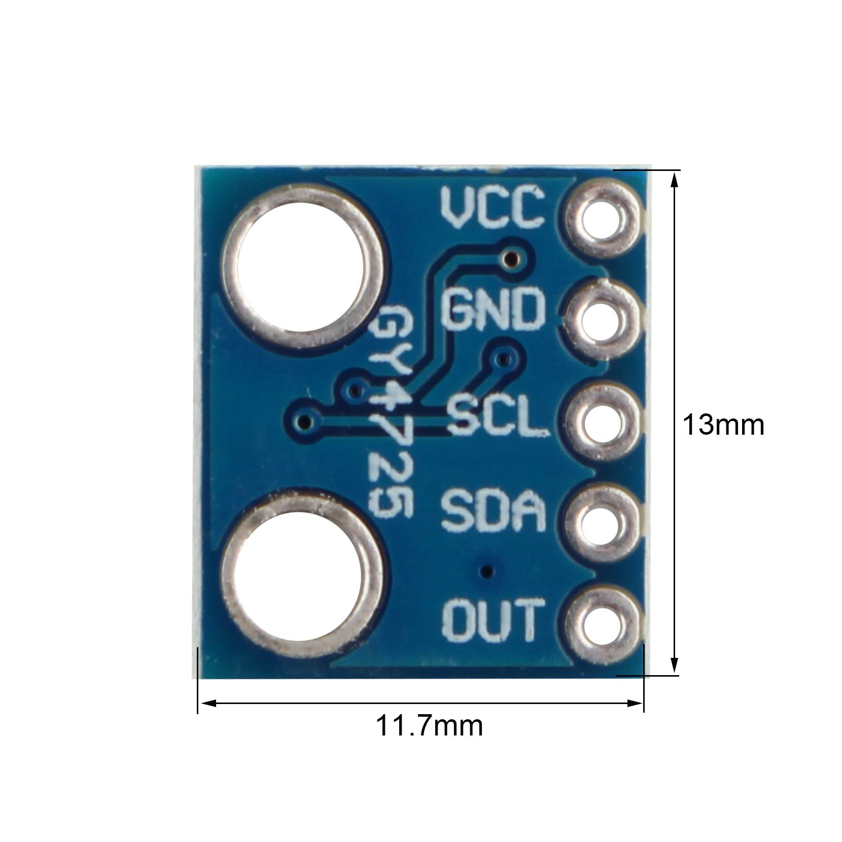 GY-4725 MCP4725 modulo DAC I2C modulo breakout scheda di sviluppo modulo convertitore interfaccia DA