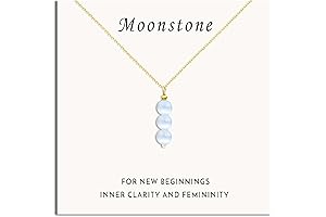 SmileBelle Moonstone Necklace As New Beginnings Gifts For Women