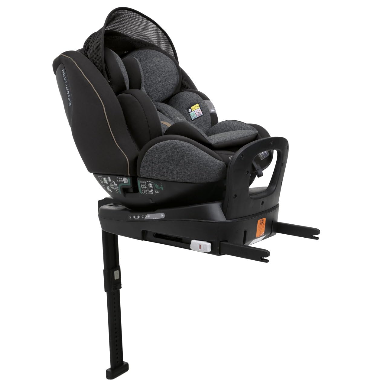 Chicco Oto Koltuğu Seat3Fit Air Black Melange