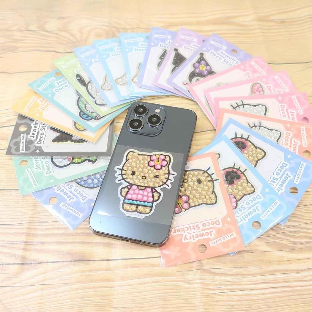 Amazon.co.jp: ハローキティ[ダイカットシール]ジュエリーデコ