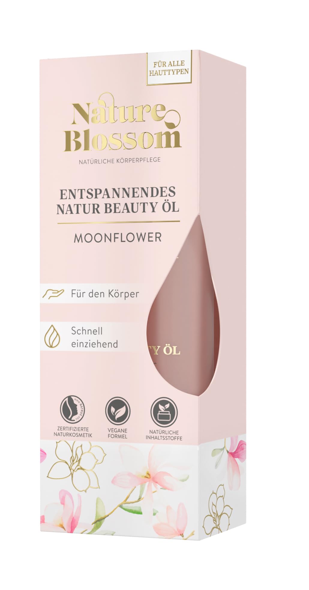 Moonflower Relaksujący naturalny olejek kosmetyczny 75 ml