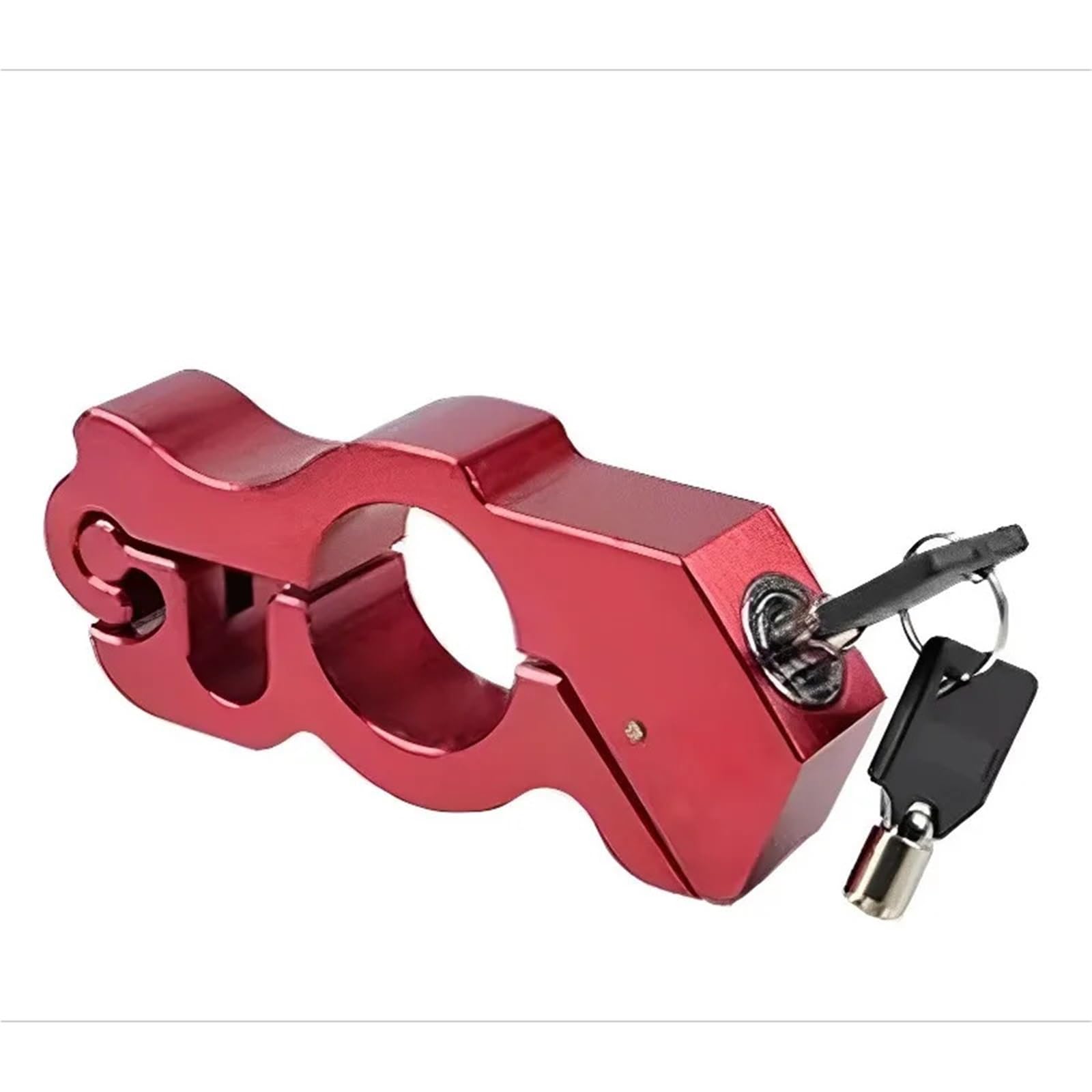Security Lock Motorcycle Handlebar Lock Brake Handle Solid Imitating Steal Pull Rod ATV Dirt Street Brake Throttle Lock