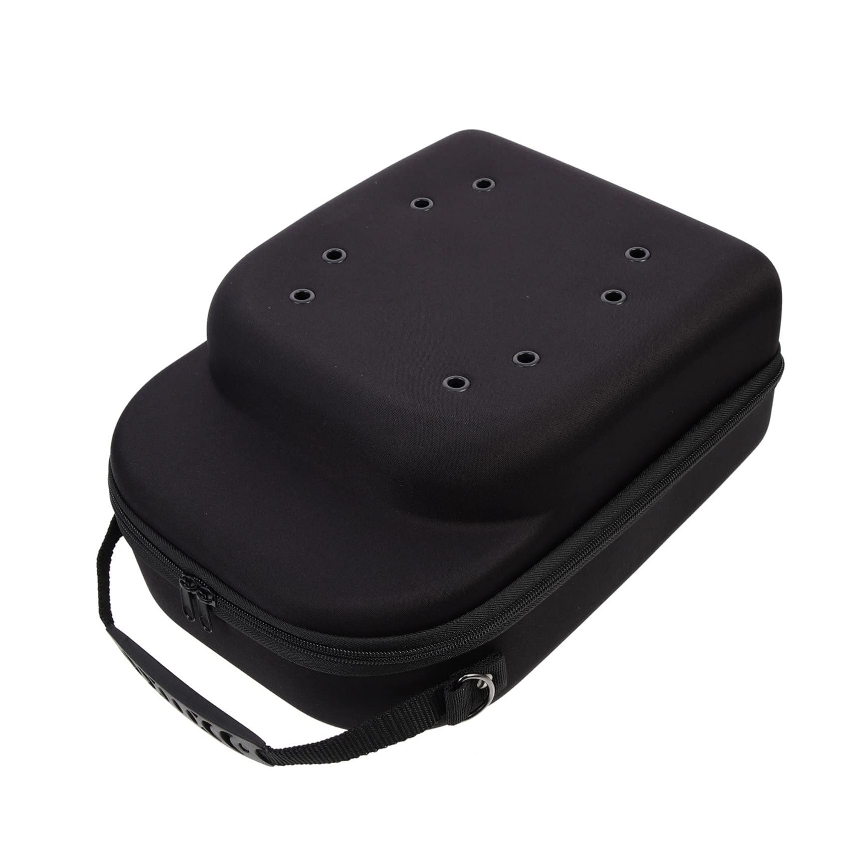 Cabilock Borsa Per Cappellino Da Baseball Custodia Da Viaggio Per Cappellino Portatile Con Cerniera Organizer Compatto Nero Per Cappellino Da Baseball.