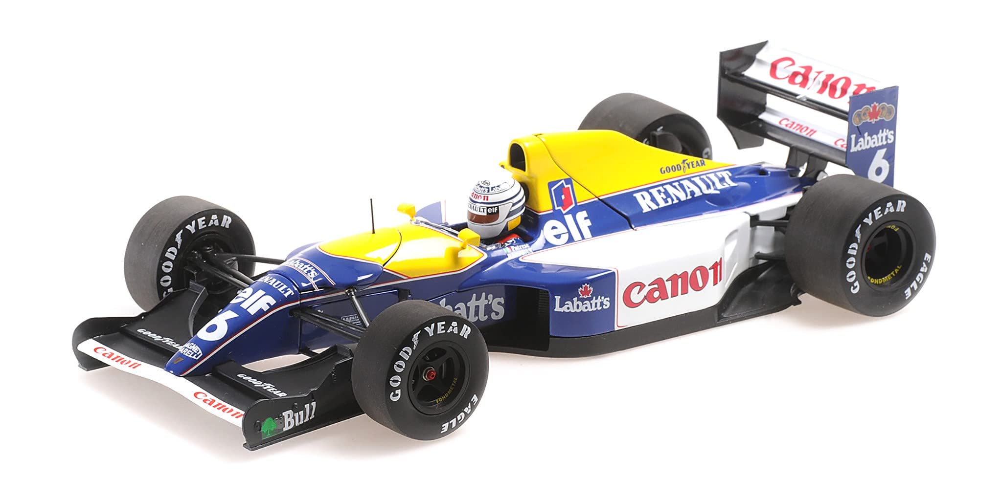 Miniature 1/18 | Williams Renault FW14 n°6 - 1991 - Collection