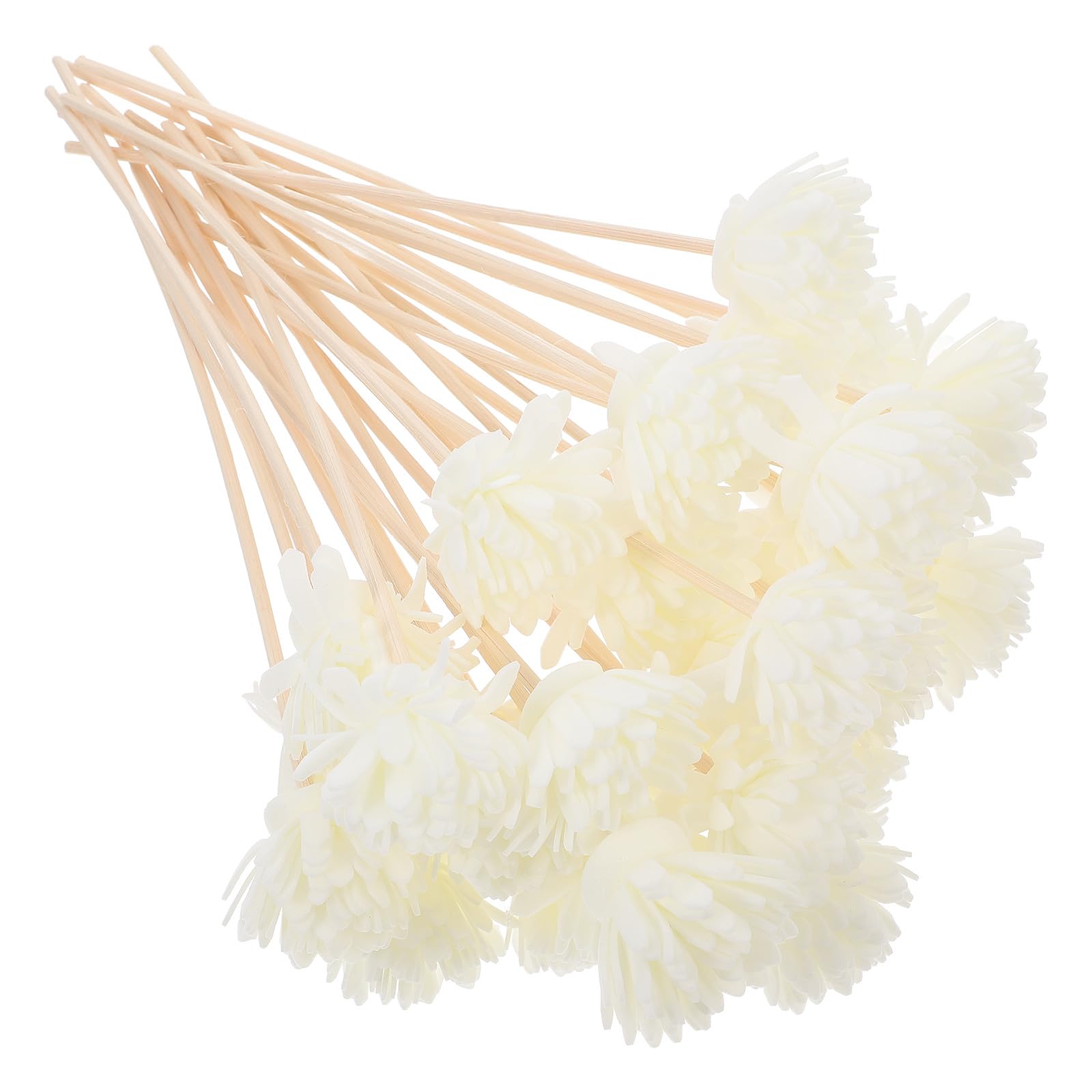 JHKNNK Reed Diffuser Flower Sticks 30Pcs 21Cm Artificial Rattan Replacement for Home Office Bathroom Fragrance Diffuser