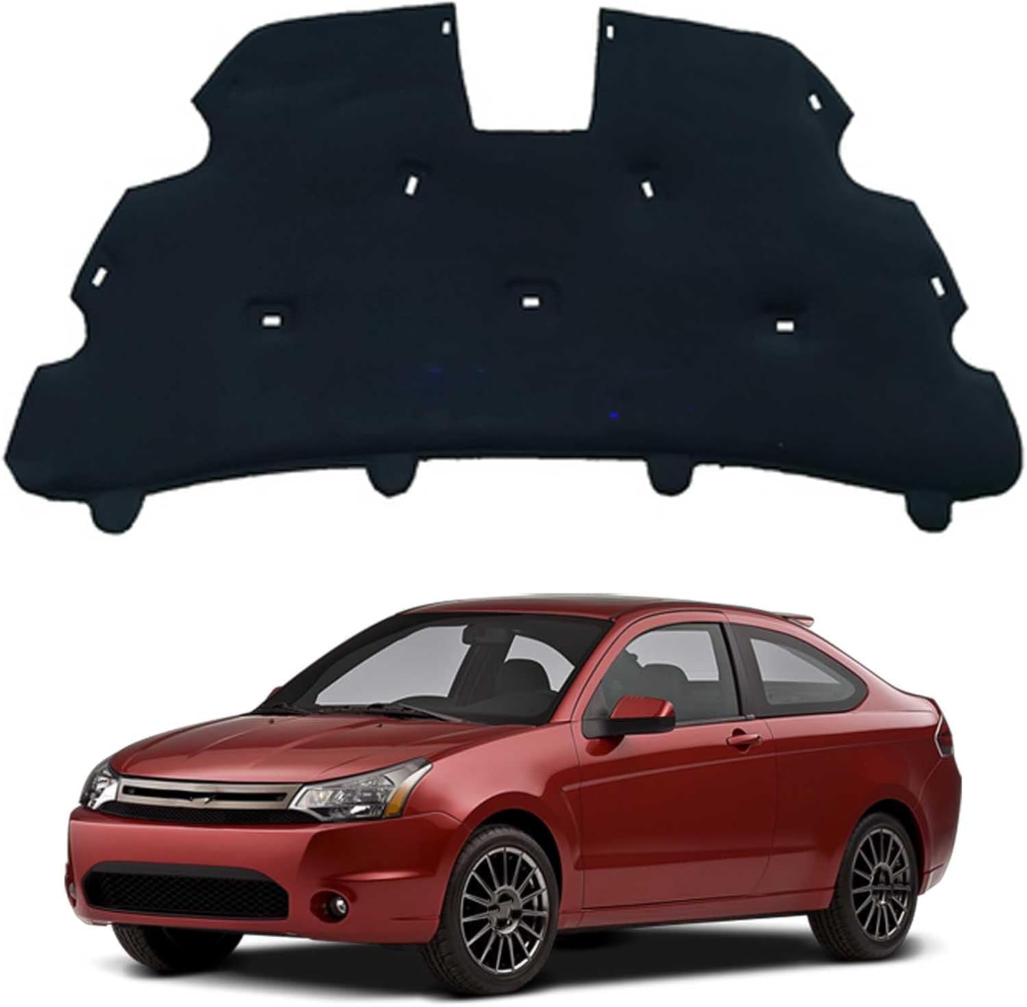 Aislante de capó del motor que bloquea el calor y cuida la pintura de tu Ford Focus 2009-2014