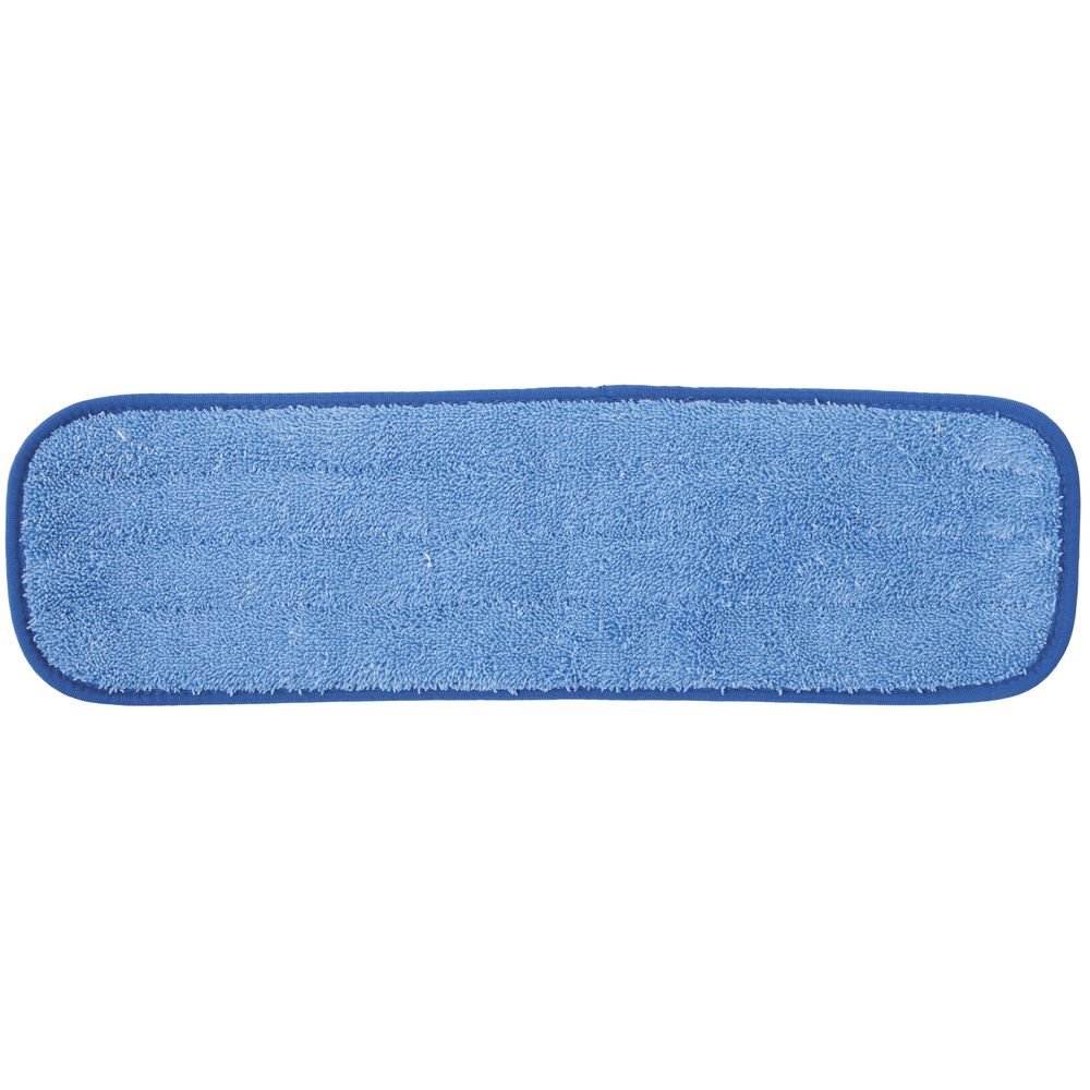 Microfiber Wet Mop Head Blue - 18"L x 5"W Set of by HUBERT – Microfiber, Blue, Pack of 3, Model AMM18HDBWB