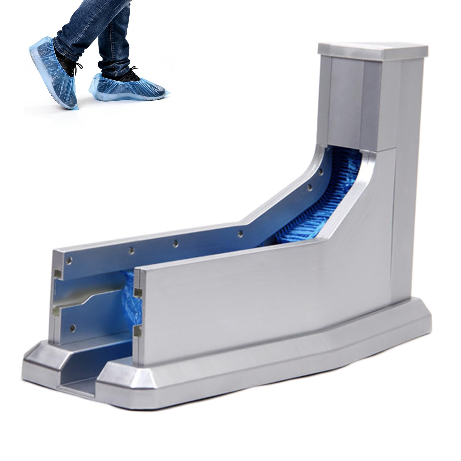 Dispensador Automático de Cubrezapatos, Dispensador de Cubrezapatos Desechables con 200 Fundas, Fácil de Usar, Dispensación Estable para Hogar Oficina Taller