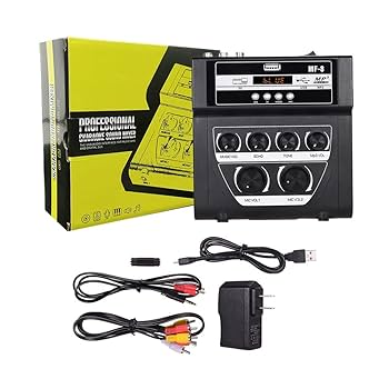 Amazon | Xtahdge ミニカラオケサウンドオーディオミキサー