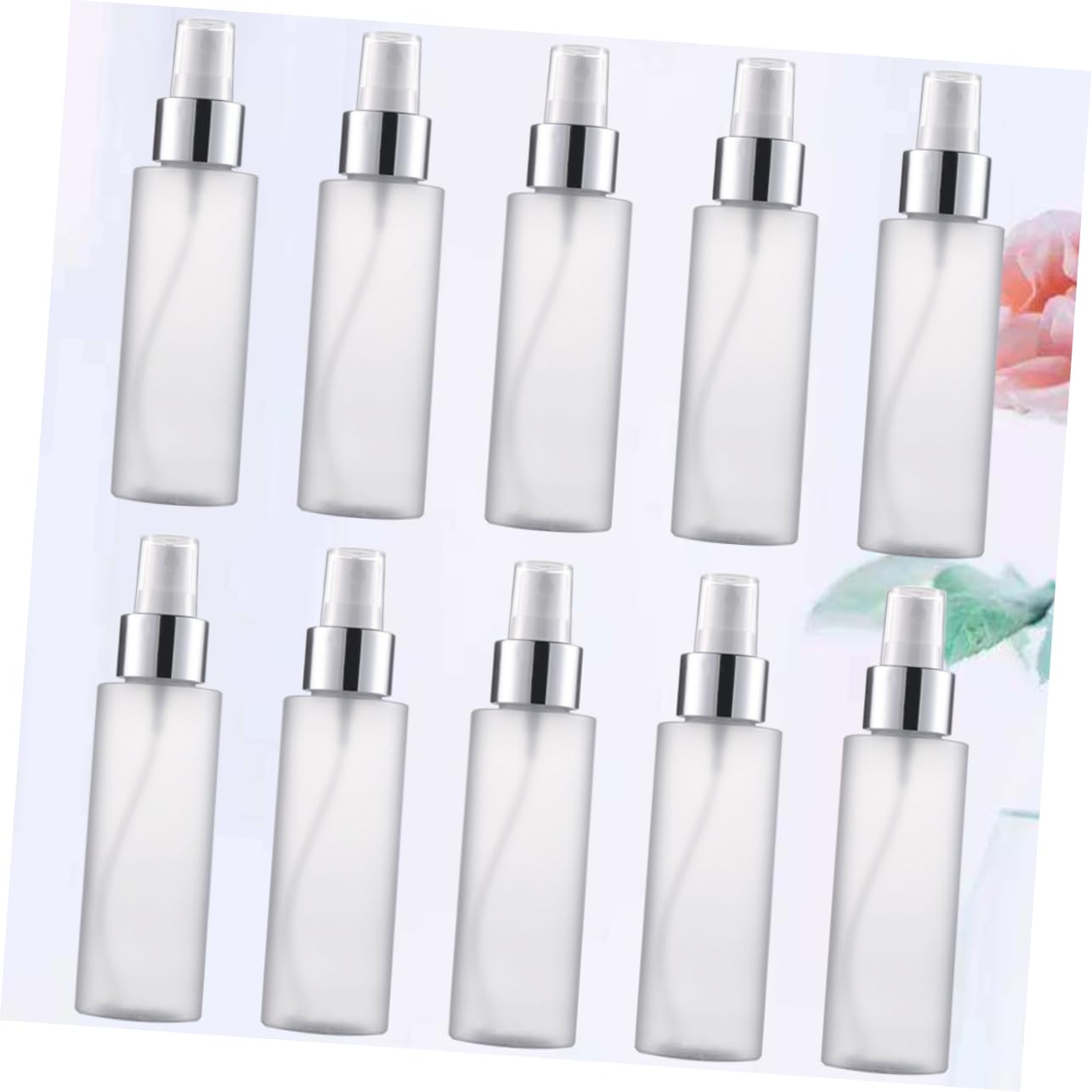 Mikinona 10stücke Sprühflasche Tragbare Mehrzweck-sprühflasche Robuste Dosierflasche für Gesichtswasser Lotion Kosmetikflüssigkeiten Parfüm Einfach zu Reinigen Wiederverwendbar
