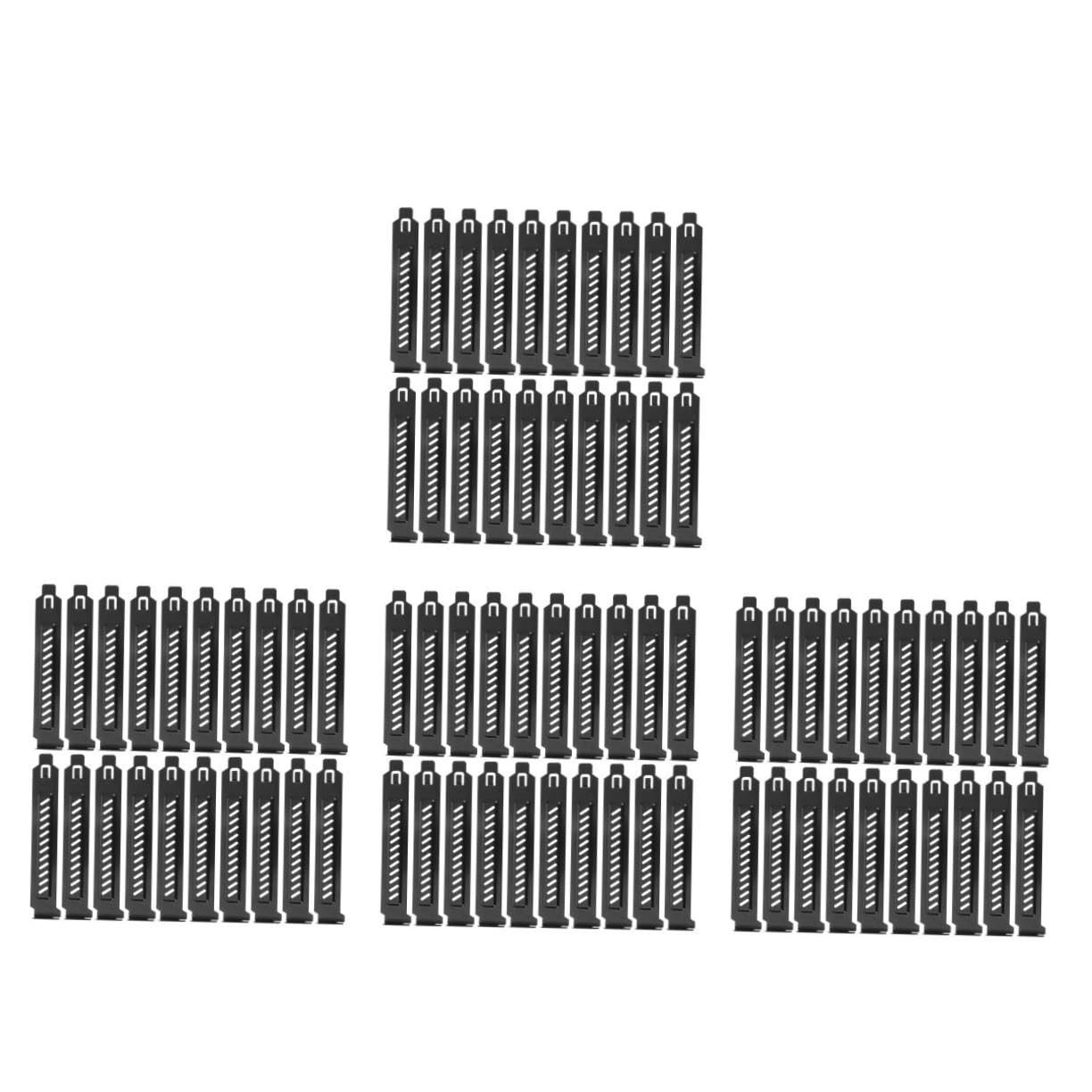SHINEOFI 4 set Piastra Di Copertura Per Case Del Computer Piastra Di Copertura Antipolvere Per Dissipazione Del Calore Accessori Per Case Del Computer Piastre Di Copertura 20 pezzi*4