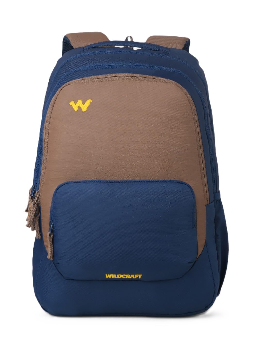 wildcraft Outlander 45 Laptop Backpack With RainCover for Man & Women, 45L Ideal bags for men Office use/School/College Boys and Girls, 3 Compartment Bag, Navy_Brown-picture-17