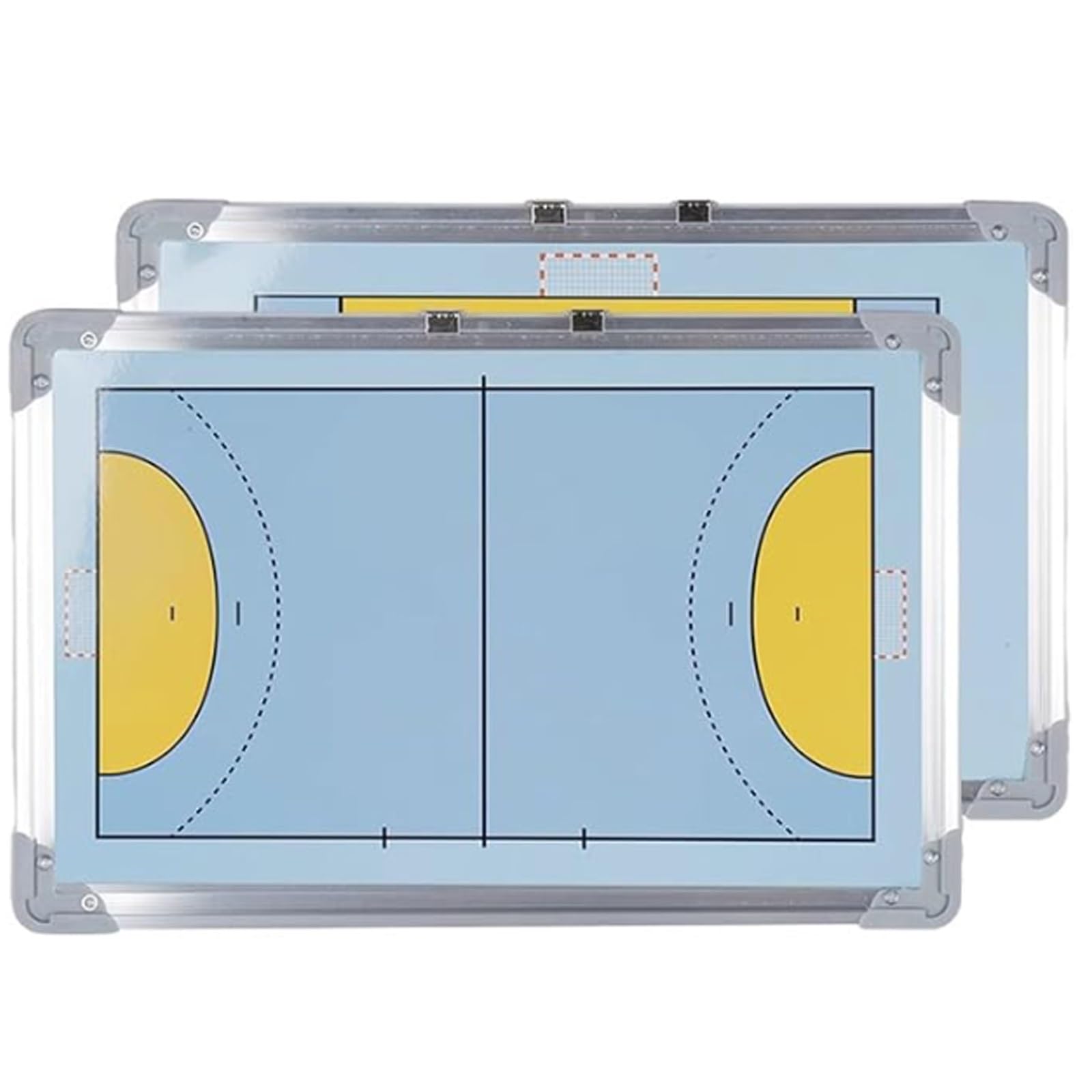 Pizarra Táctica de Balonmano, Pizarra Magnética para Alineación de Balonmano, Portapapeles de Borrado en Seco de Doble Cara, Resistente y Duradera, Diseño para Colgar, para Formación Docente
