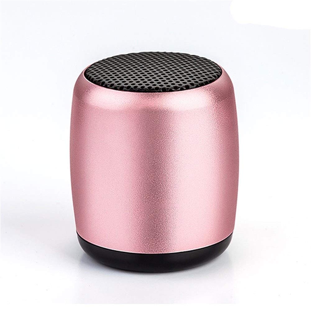 Super Mini Speaker Pocket Size Portable Bass Aluminum Speaker Selfie Remote Button Music Play Color 3-Pack Argento