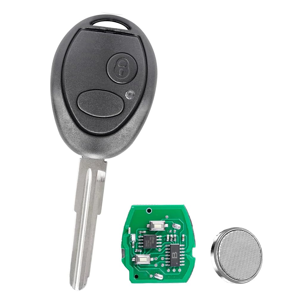 Sostituzione 2 pulsanti chiave Caso di Shell Fob pieghevole 'automobile