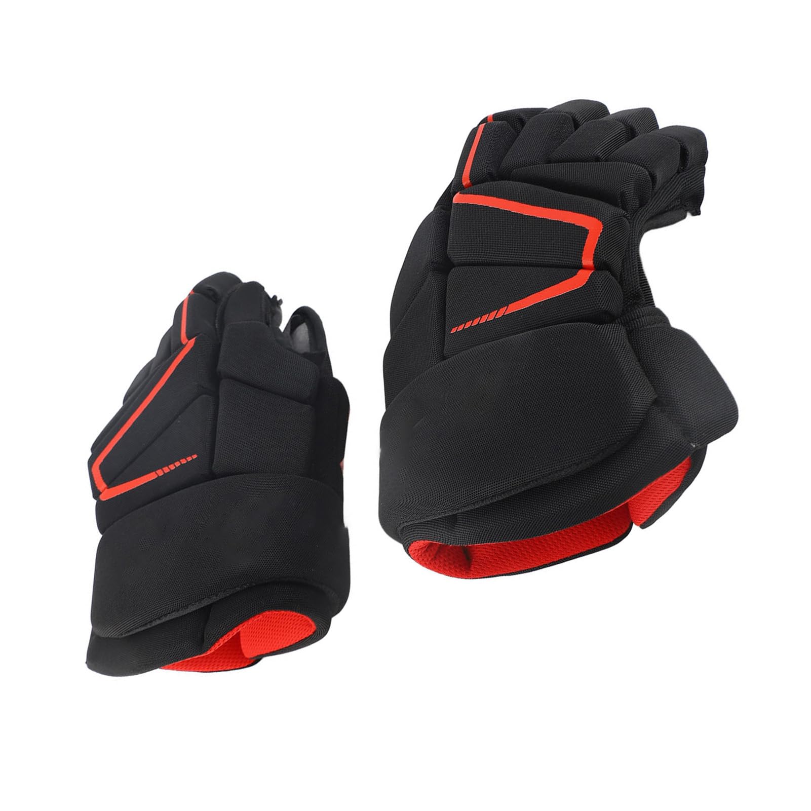 de Joueur de Hockey Gants de Protection Pliables Protection maximale Hockey Roller Floorball
