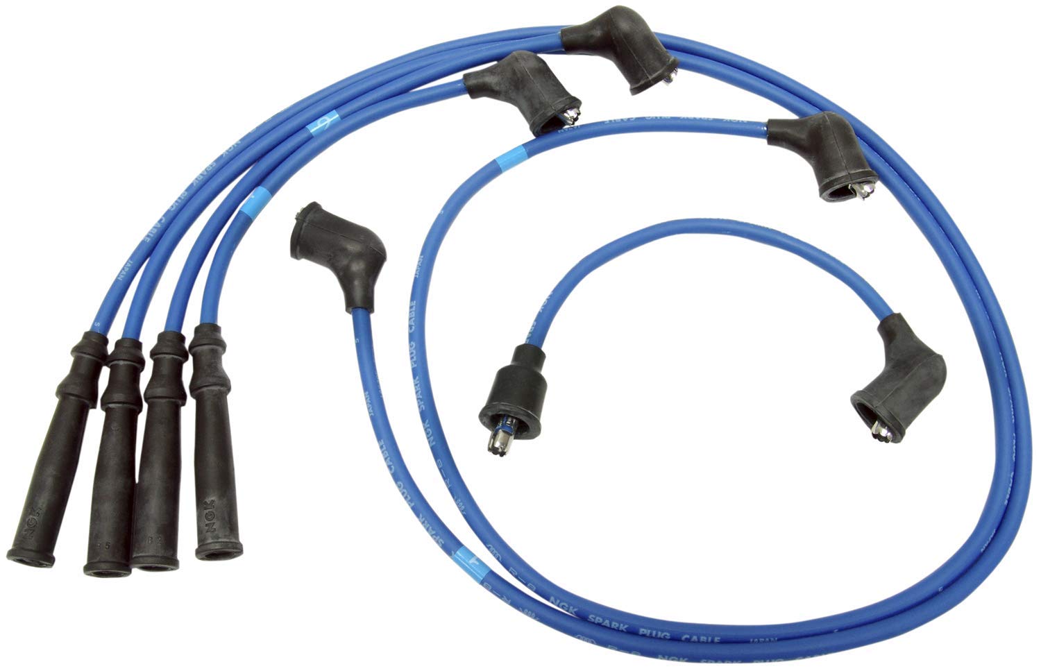 NGK RC-EUC026 Set Cavi Candele Accensione - 6 Fili Con Rivestimento Silicone 7mm