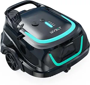 WYBOT A1 Cordless Pool Vacuum Robot for Above Ground Pool, Black & Green