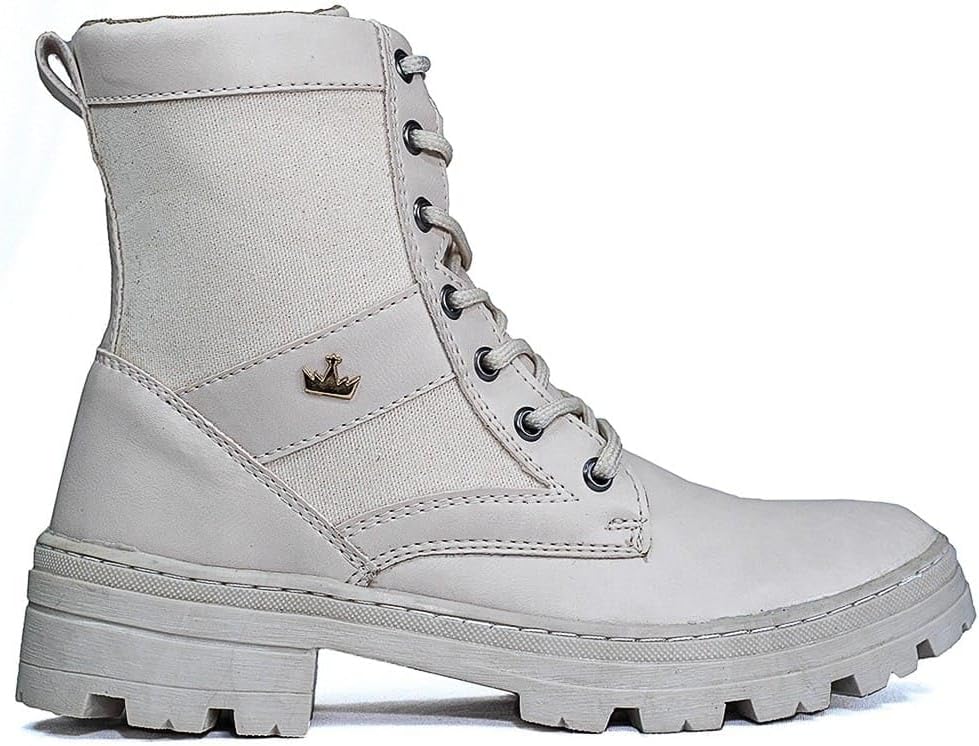 Coturno Feminino Bota Confort Tratorado Cano Curto 1200