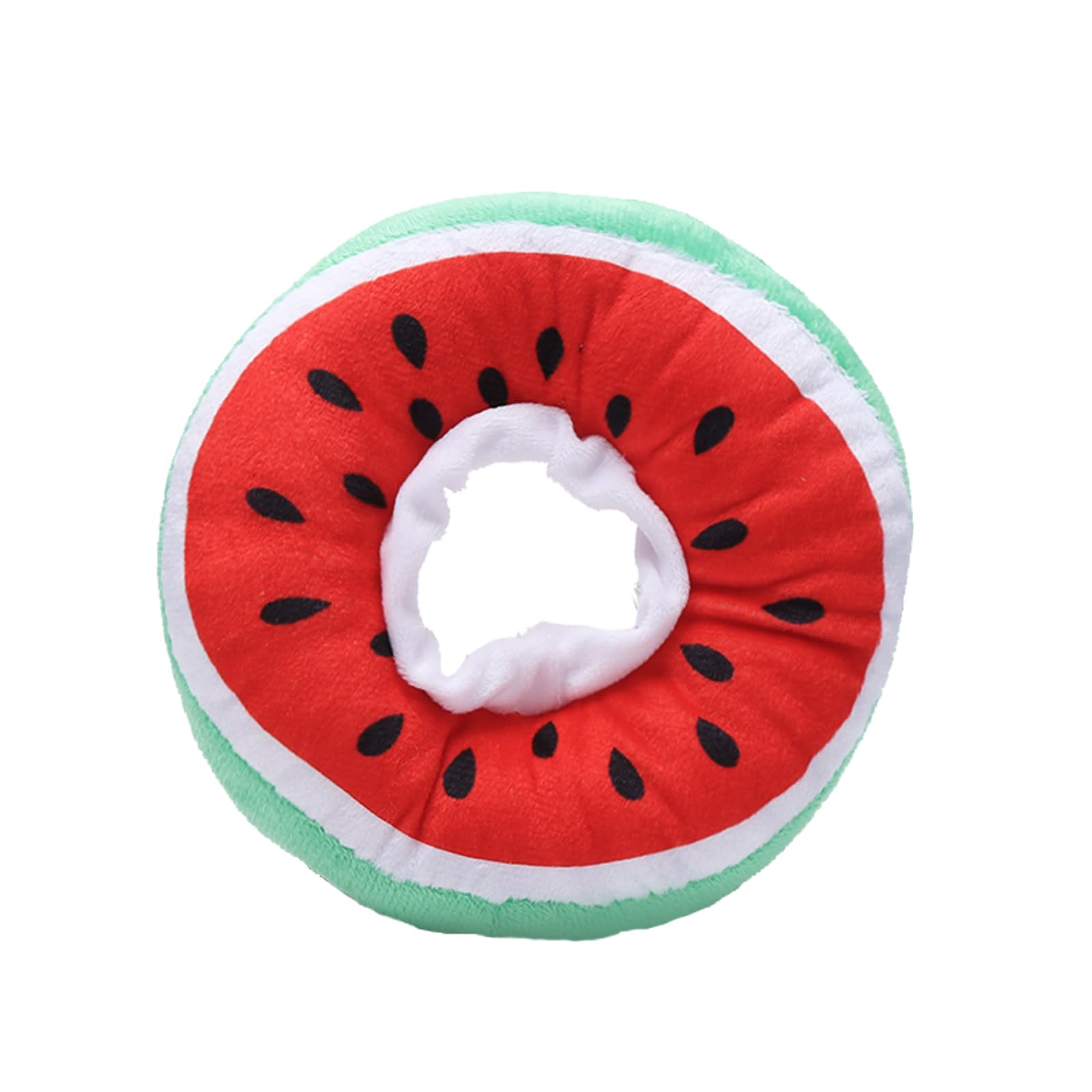 Glorlliant Collar de recuperación para perros pequeños y gatos, collar ajustable de cono de gato para recuperación de cirugía, collares isabelinos para mascotas pequeñas, 1 sandía (adecuado para 1-3