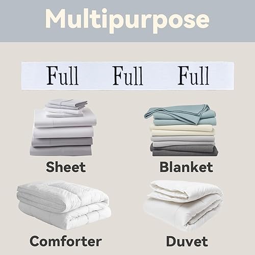 Miniatura 5 de Organizadores de sábanas y bandas de almacenamiento, correas elásticas para sábanas y organizador de almacenamiento de sábanas para armario de lino,