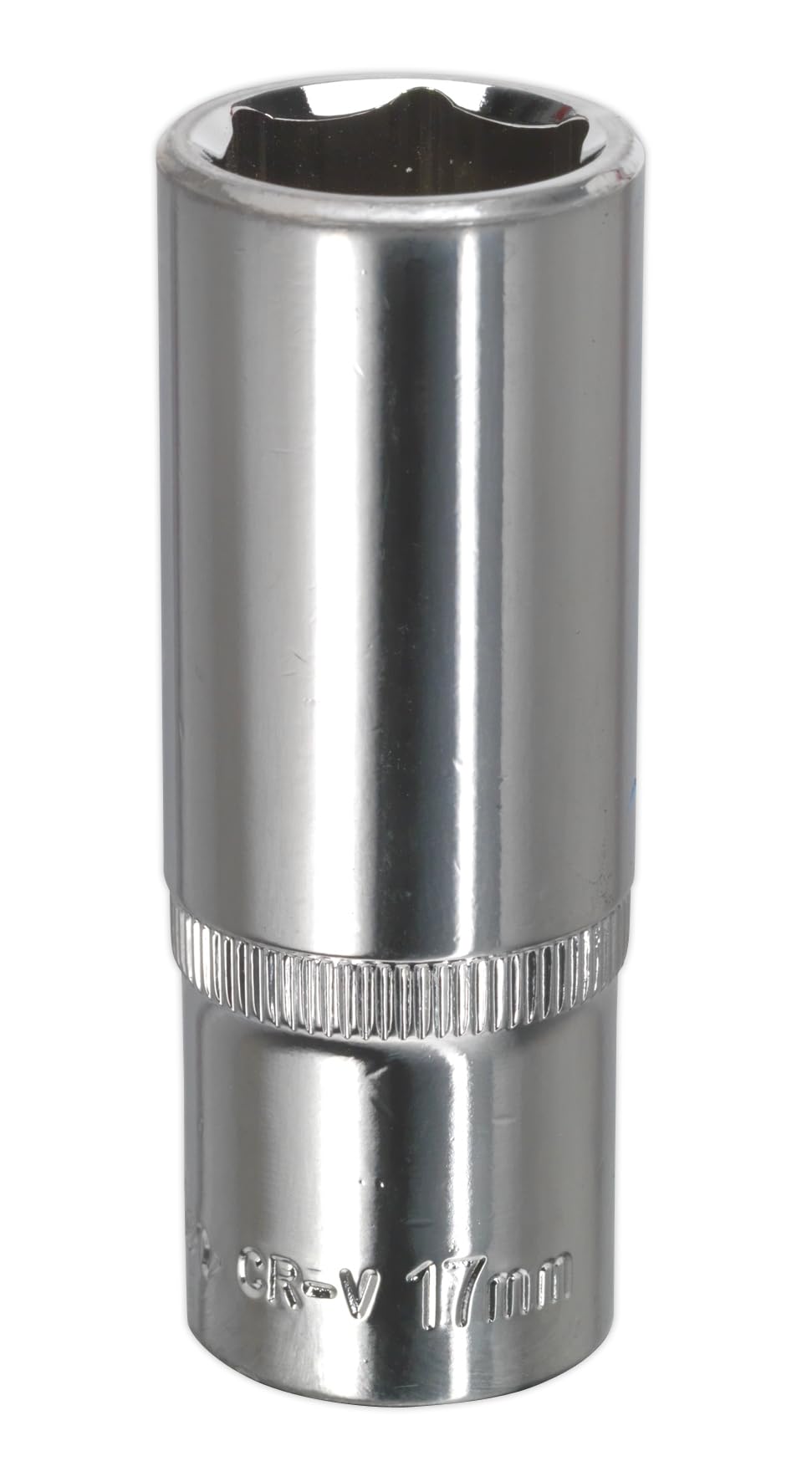Sealey Sp3817D Walldrive Socket 17Mm Deep 3/8Sq Drive Fully Polished