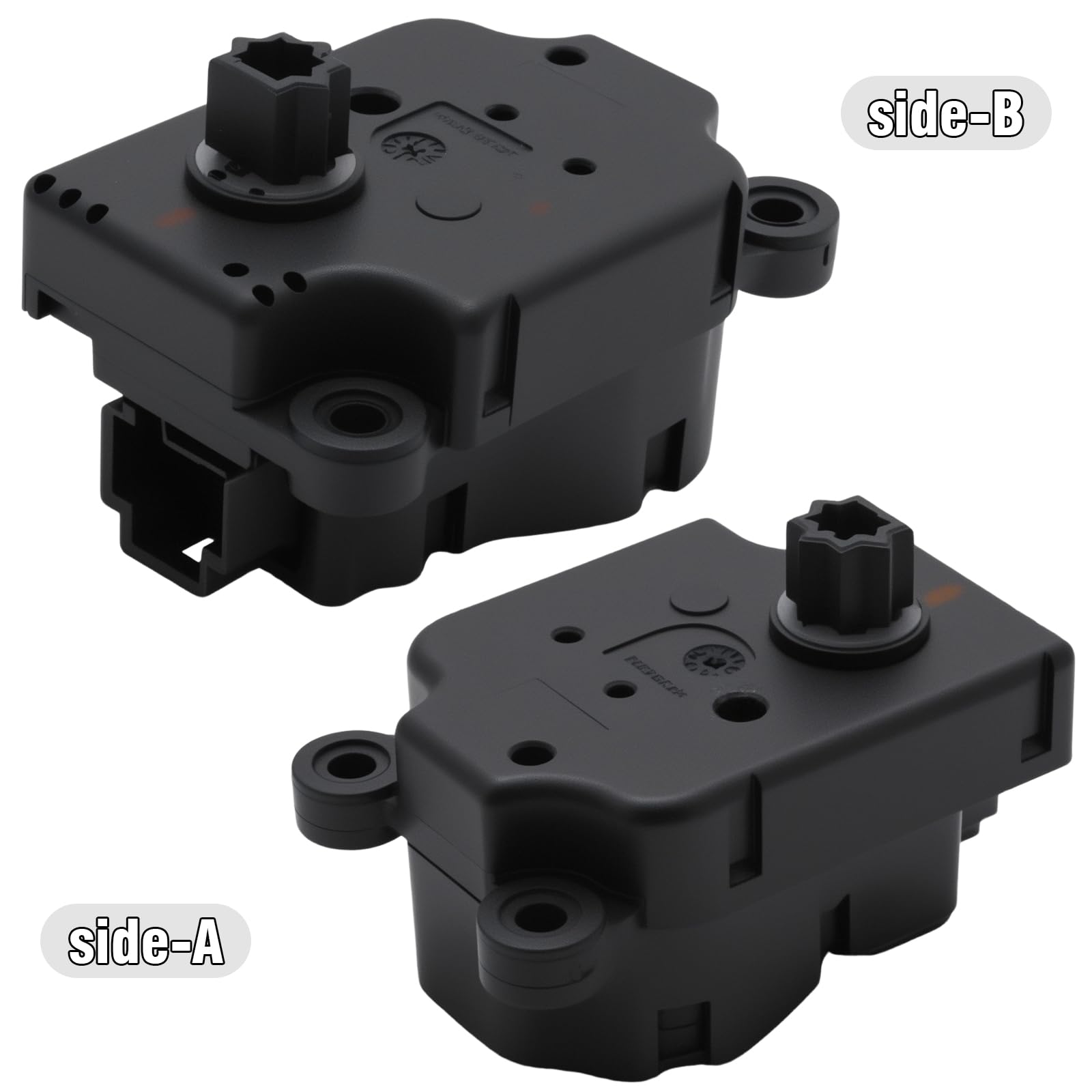 Hoypeyfiy 1S7H19E616BB Attuatore elettrico di miscelazione lamella, ricambio per Ford Fiesta 2008-2017, sostituisce 1581549 1768981 1836458