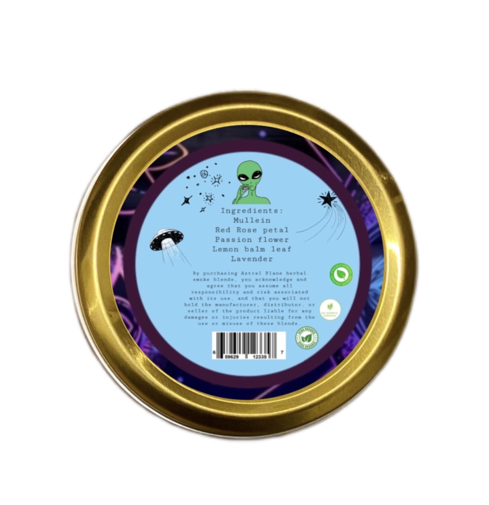 Amazon.com : Astral Plane-Herbal Smoke Blend-Organic Mullein-Sacred  Ceremonial Blend-Nicotine/Tabacco Free Smoke Blend-100% Natural : Grocery &  Gourmet Food