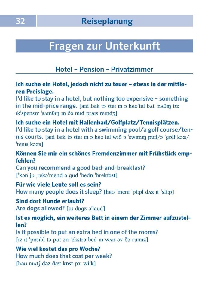PONS Pocket-Sprachführer Englisch: Alles für die Reise - mit Reisewörterbuch