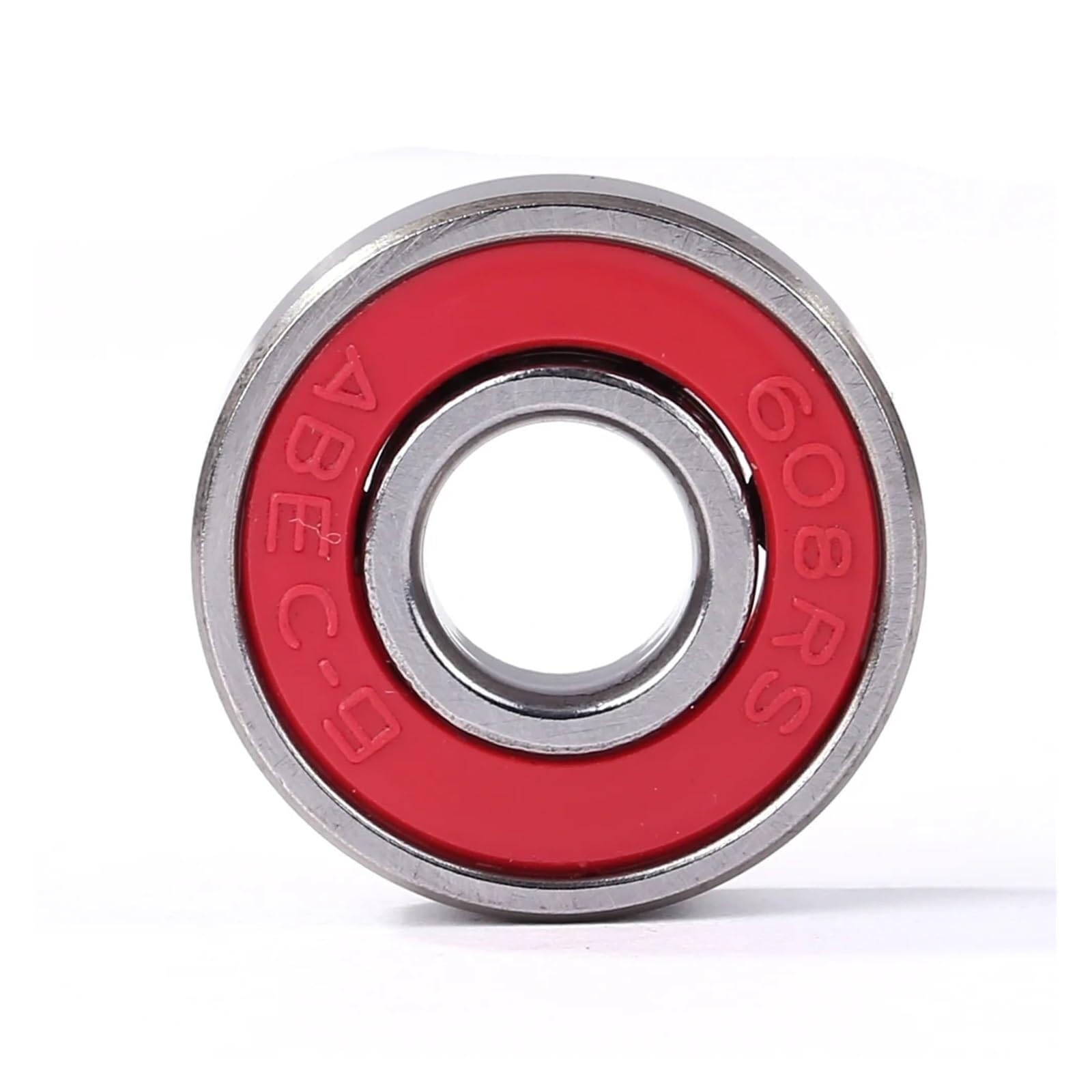 10 Stück Inline-Skate-Lager, tiefe Rillenkugel, 608RS, ABEC-9-Kugellager, Kohlenstoffstahl, Longboard-Lager for Skateboards (grün) - Dichtungssatz-Sortiment(Green)