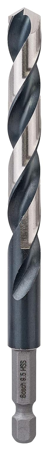 Bosch Professional HSS Impact Control Hex Drill Bit for Metal 9.5 x 81 x 125 mm