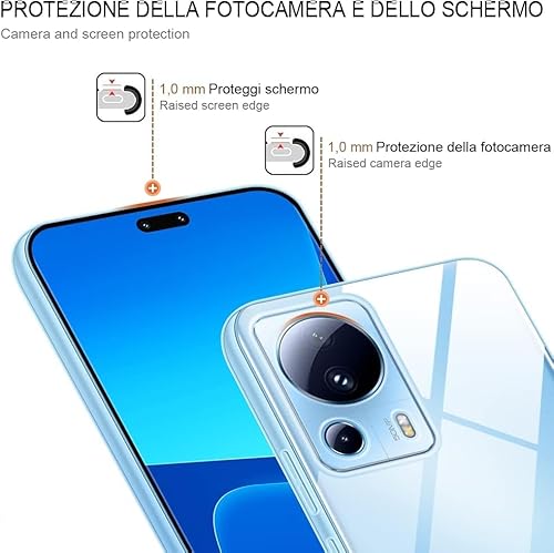 Captor Cover Trasparente per Xiaomi 13 Lite 5G
