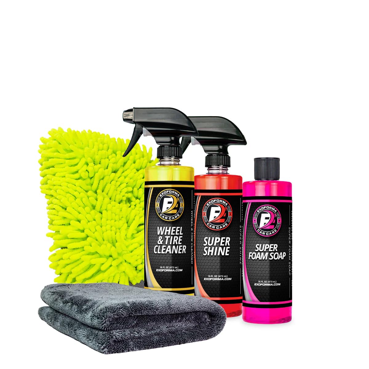 ExoForma Essential Car Care Kit - Car Accessories