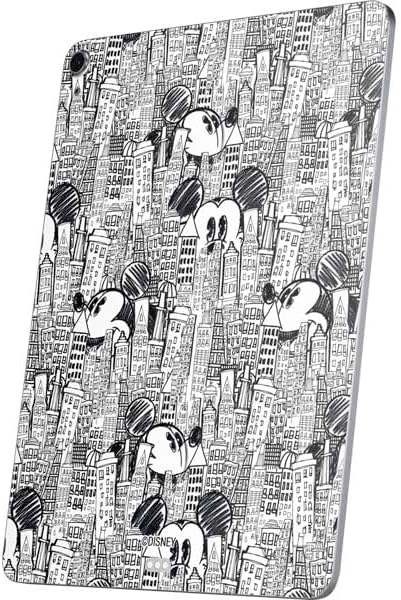 Skinit Decal Tablet Skin Compatible with iPad Air 11in (2024-2025) - Officially Licensed Disney Mickey Mouse Cityscape Sketch Design