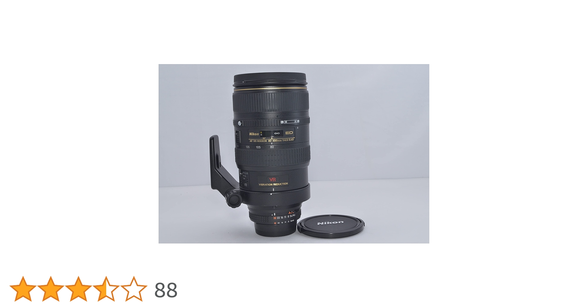 レンズ(ズーム) AF VR-NIKKOR 80-400mm F4.5-5.6D Amazon.co.jp: Nikon Ai AF VR NIKKOR ED 80-400mm F4.5-5.6D