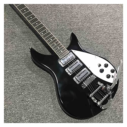 AMINIY Guitare électrique Touche en Bois de Rose en Bois Acoustique String de Guitare électrique Jazz Electric (Color… - Les Beatles, Paul McCartney, John Lennon, RIngo Starr, George Harrison AMINIY Guitare électrique Touche en Bois de Rose en Bois Acoustique String de Guitare électrique Jazz Electric (Color… – Image 3