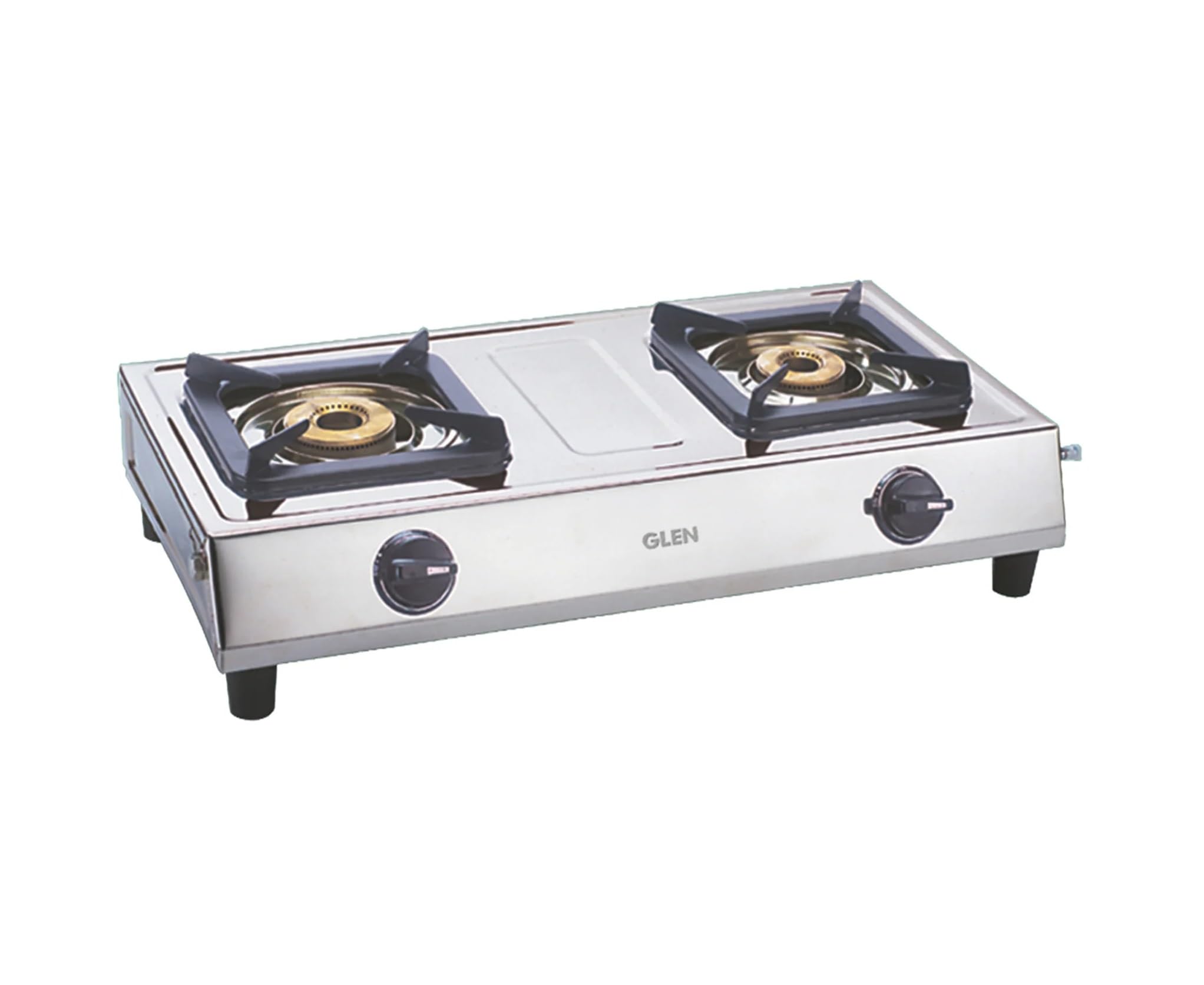 Glen Stainless Steel 2 Burner LPG Gas Stove | Brass Burner | ISI Certified | Brass Burner | 2-Year Brand Warranty (CT1021SS)-image-37