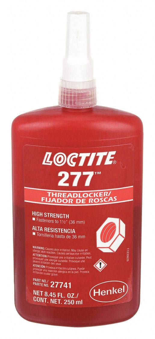 Henkel 88449 - Loctite 277 bo 250ml en/sp fijador muy alta resistencia viscosidad media