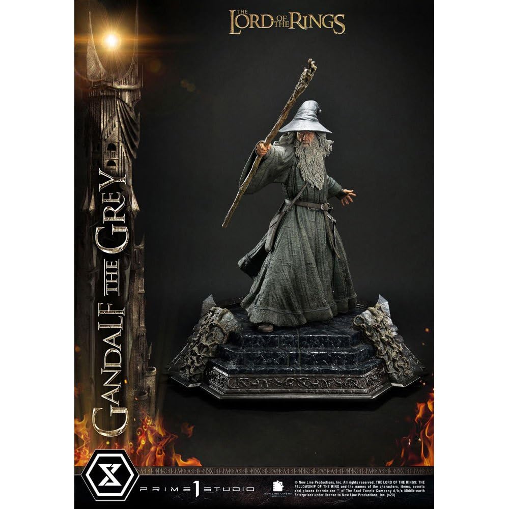 Prime 1 Studio Il Signore degli Anelli Statuetta 1/​4 Gandalf Il Grigio 61 cm