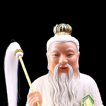 Amazon.co.jp: 風水装飾品人工翡翠太白金星仏像は家族の安全を守る中国
