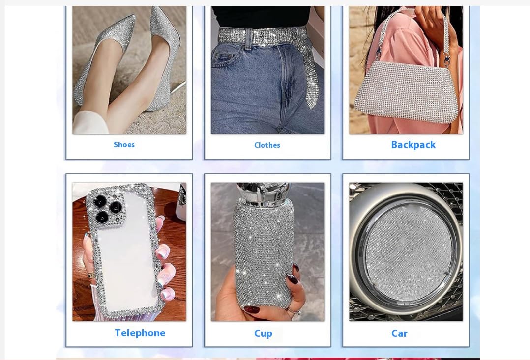 Kryształowa wstążka diamentowa ze strasu 3 metry x 2 cm szeroka diamentowa kryształowa taśma samoprzylepna naklejka DIY projekt rzemieślniczy, jasnoróżowy