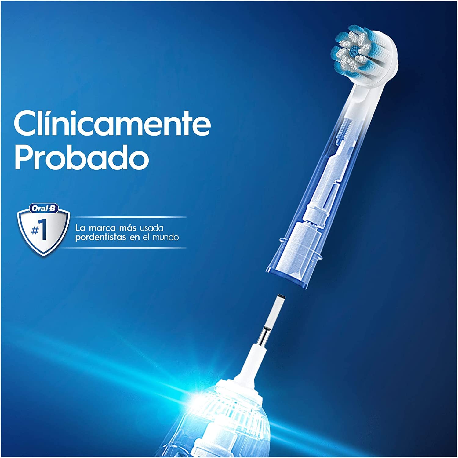 Oral-B Sensitive Clean Cabezales De Recambio, Pack De 8, Envase Reciclable, Apto para Tamaño Del Buzón