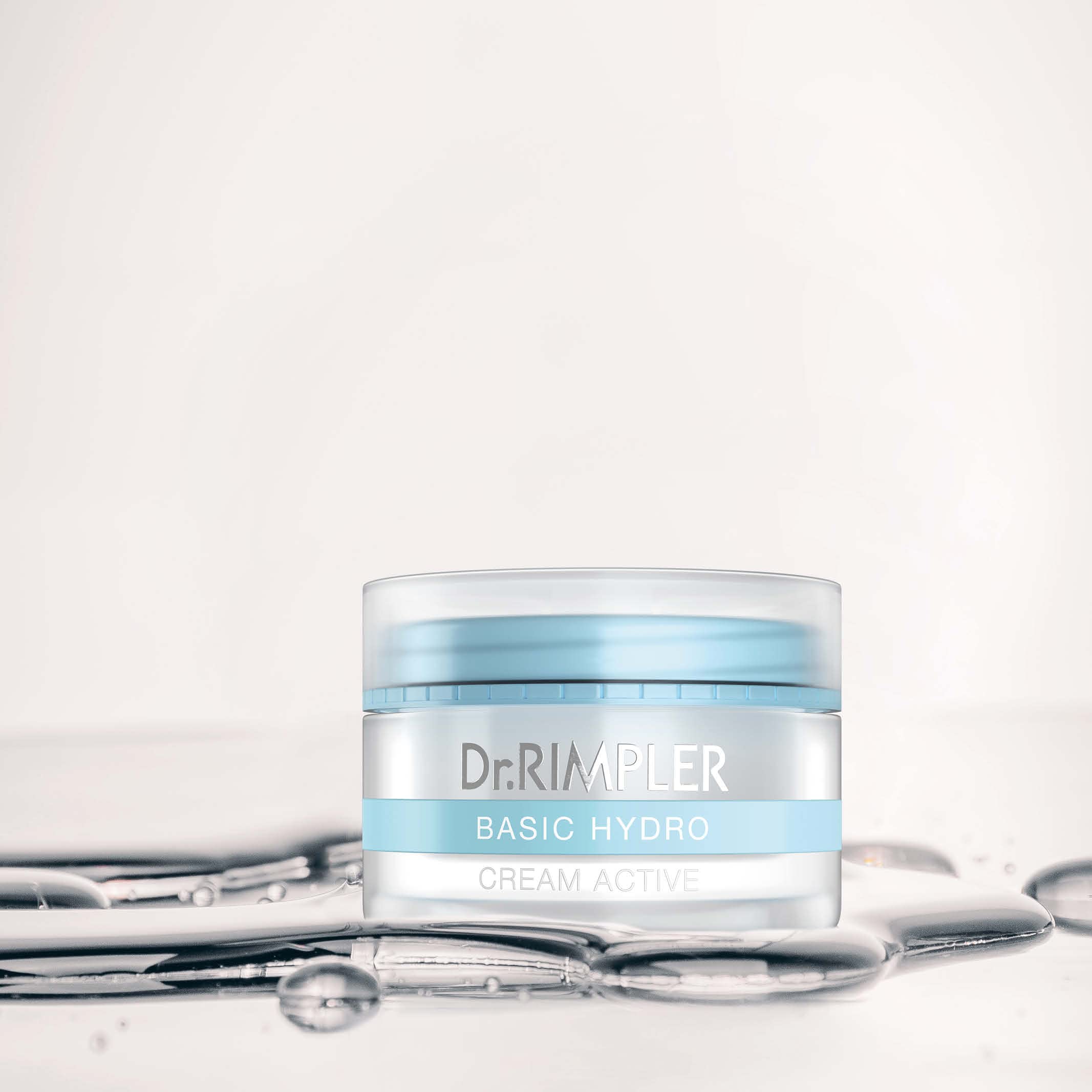 Dr. RIMPLER BASIC HYDRO Cream Active 50 ml - Gesichts-Creme zur Hautregeneration - verleiht der Haut Frische, Elastizität und einen ausgeglichenen Teint - auch als Kälteschutzcreme im Winter geeignet