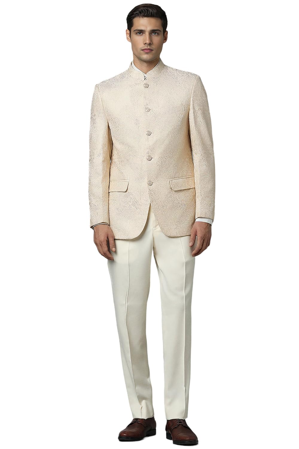 Men's Polyester Two Piece Suit-Dress Set-image-0