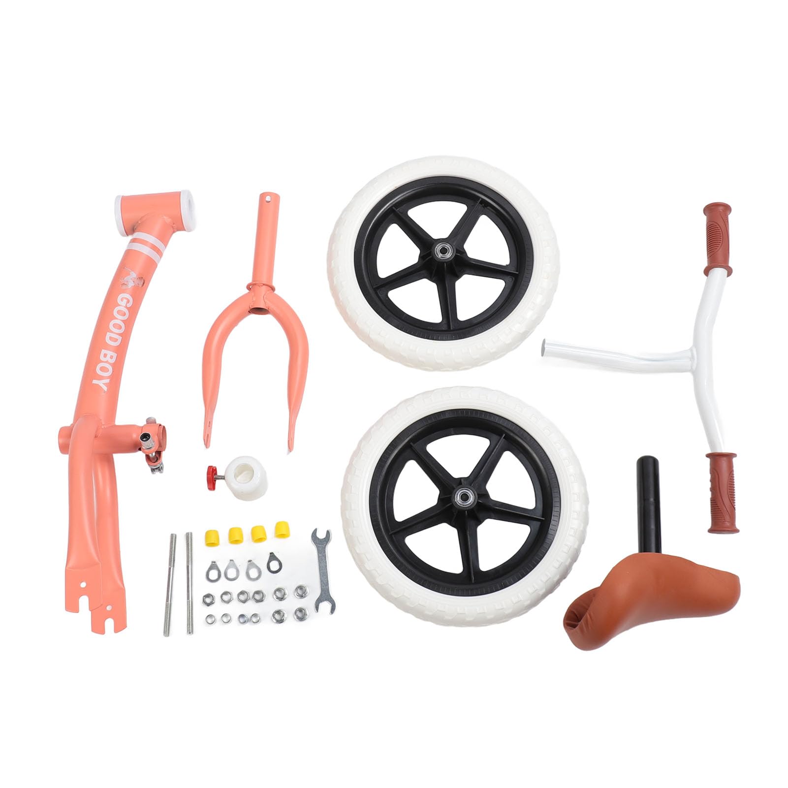 Toddler Balance Bike, Adjustable Seat No Pedal Training with Shock Absorption, for Kids 2-6 Years Old Boys Girls