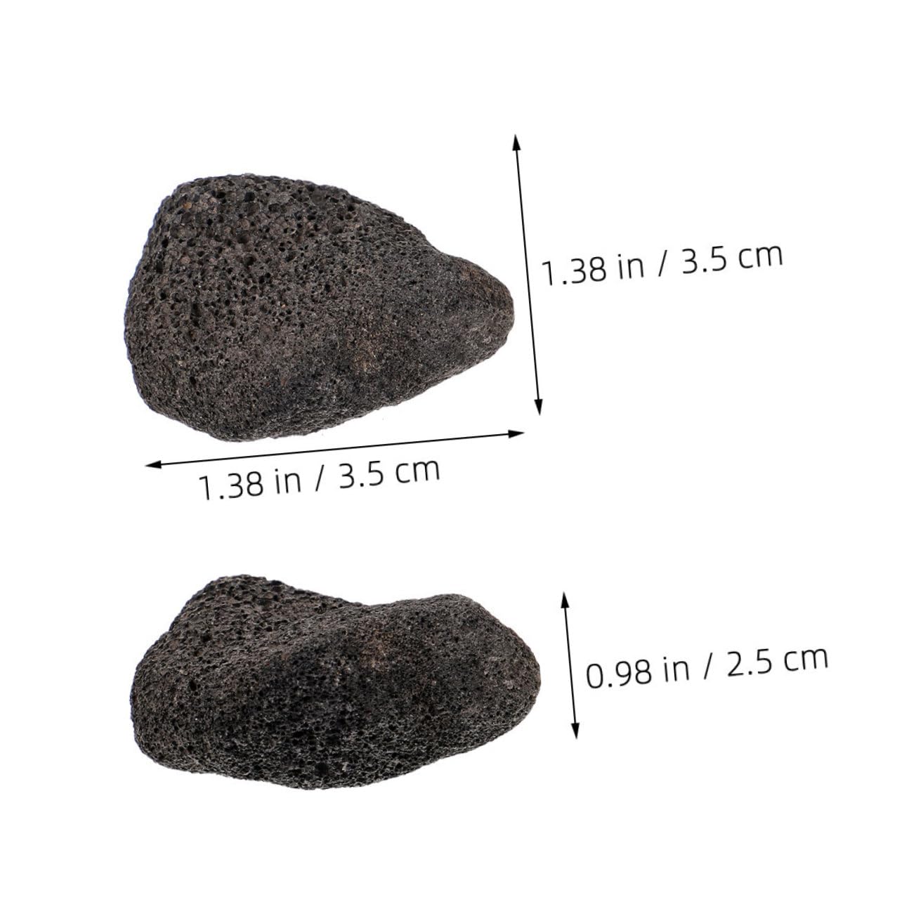 Abaodam Volcanic Rock Landscaping Natural Aquatic Decor Decomposed for Potted Plants DIY Decor