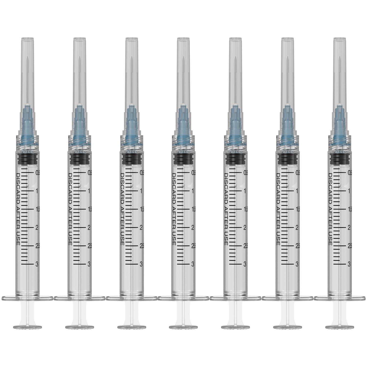3ml Disposable Syringe with 25Ga 1 Inch Needle,30 PCS Luer Lock Industrial Dispensing Accessories ,Individually Wrapped — Amazon image 6